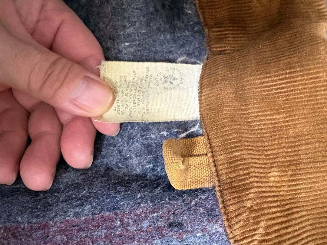 80s Carhartt ミシガンチョアコート100周年記念