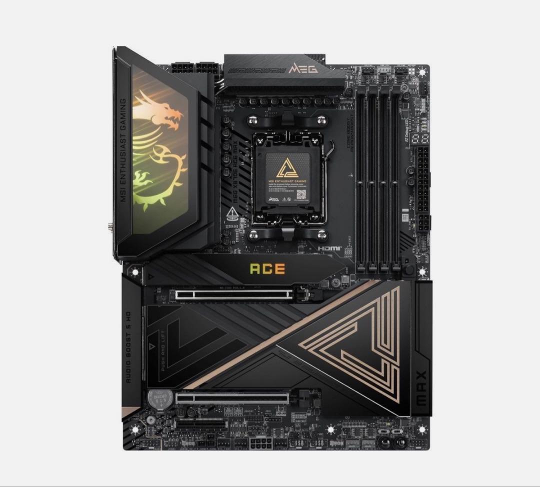 【国内未流通・最上位】MSI MEG X870E ACE MAX新品未使用AM5