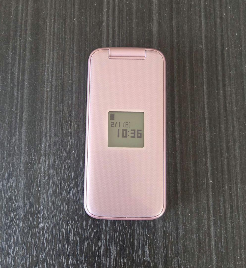 h*ま様 DOCOMO らくらくフォンF-01M ピンク