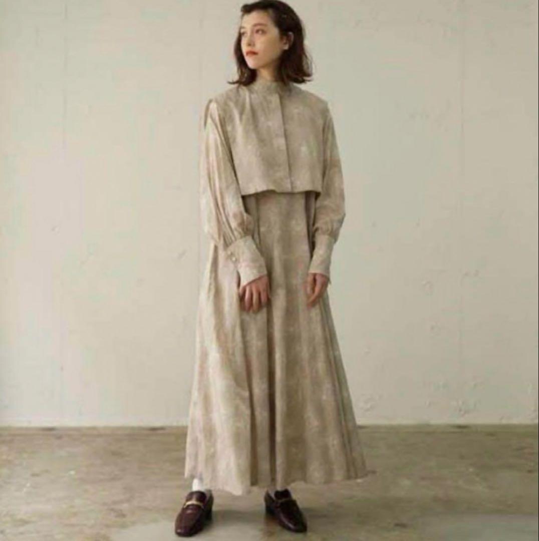 【値下げ中】foufou はなたば　02 クレマチス　ワンピース