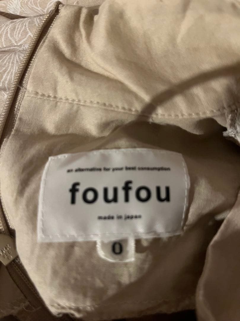 【値下げ中】foufou はなたば　02 クレマチス　ワンピース