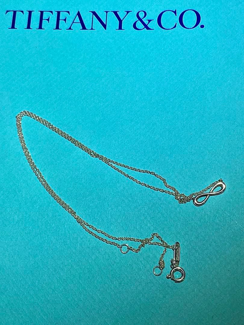 Tiffany & Co. インフィニティネックレス 美品 箱袋レターセット付