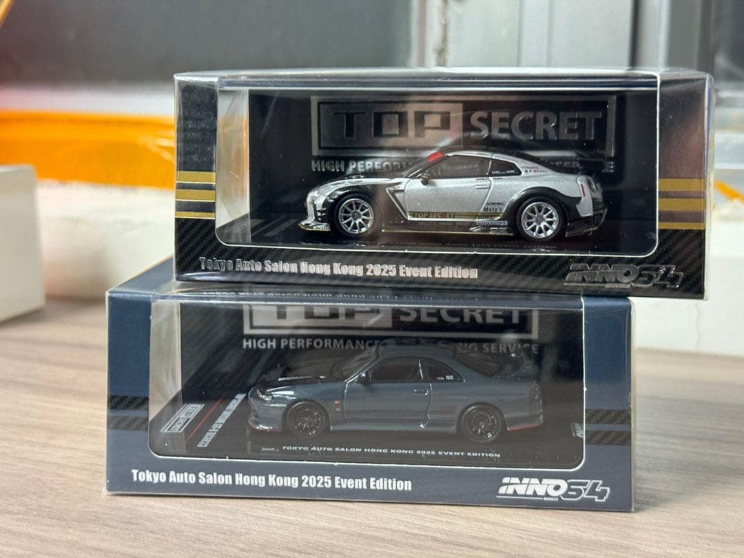 Inno64 1/64 TOP SECRET R33 R35 香港限定セット