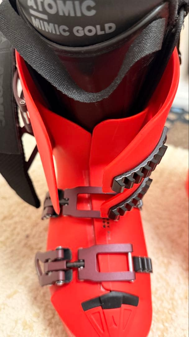 Atomic redstar cs110 スキーブーツ25.0/25.5レッド