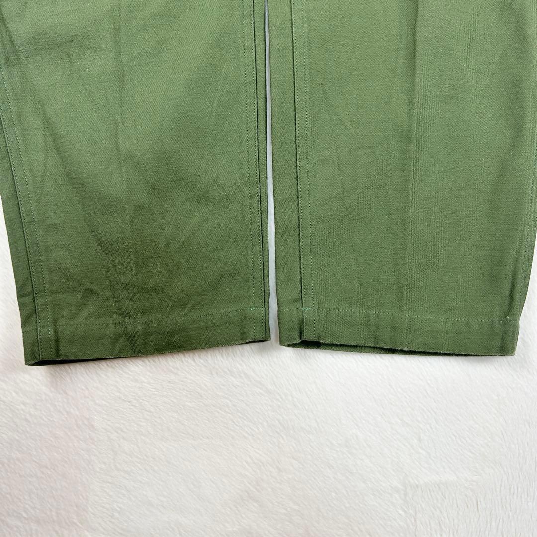 b1300✨極美品✨【Shinzone】ベイカーパンツ　ミリタリー　38　カーキ