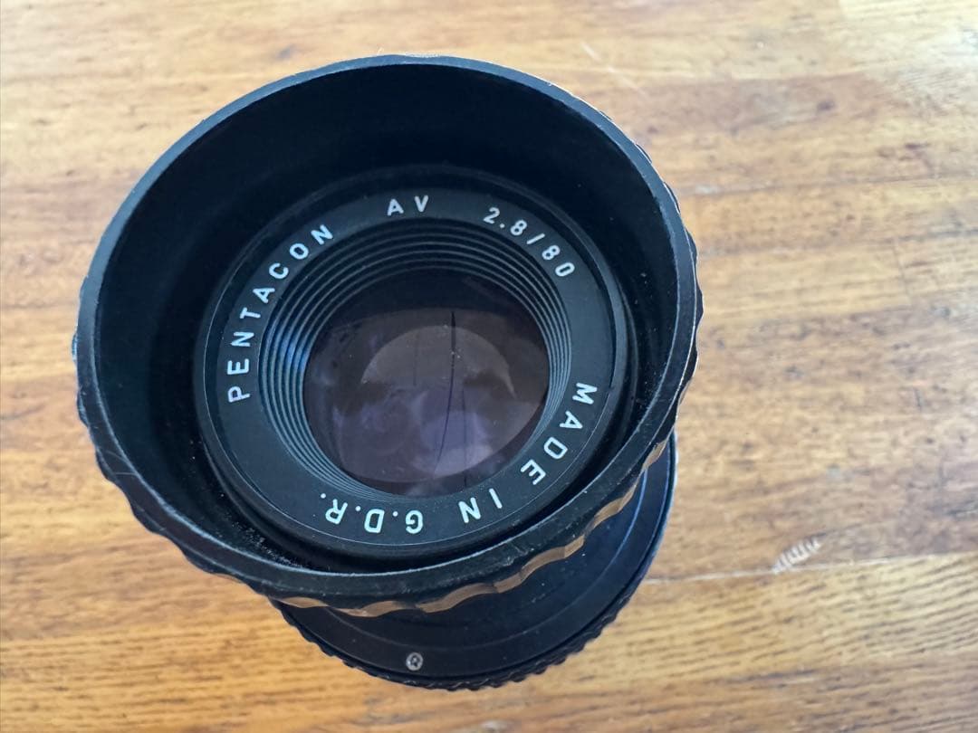 希少！玉ボケレンズ m4/3 改造ペンタコンAV 80mm F2.8 作例あり