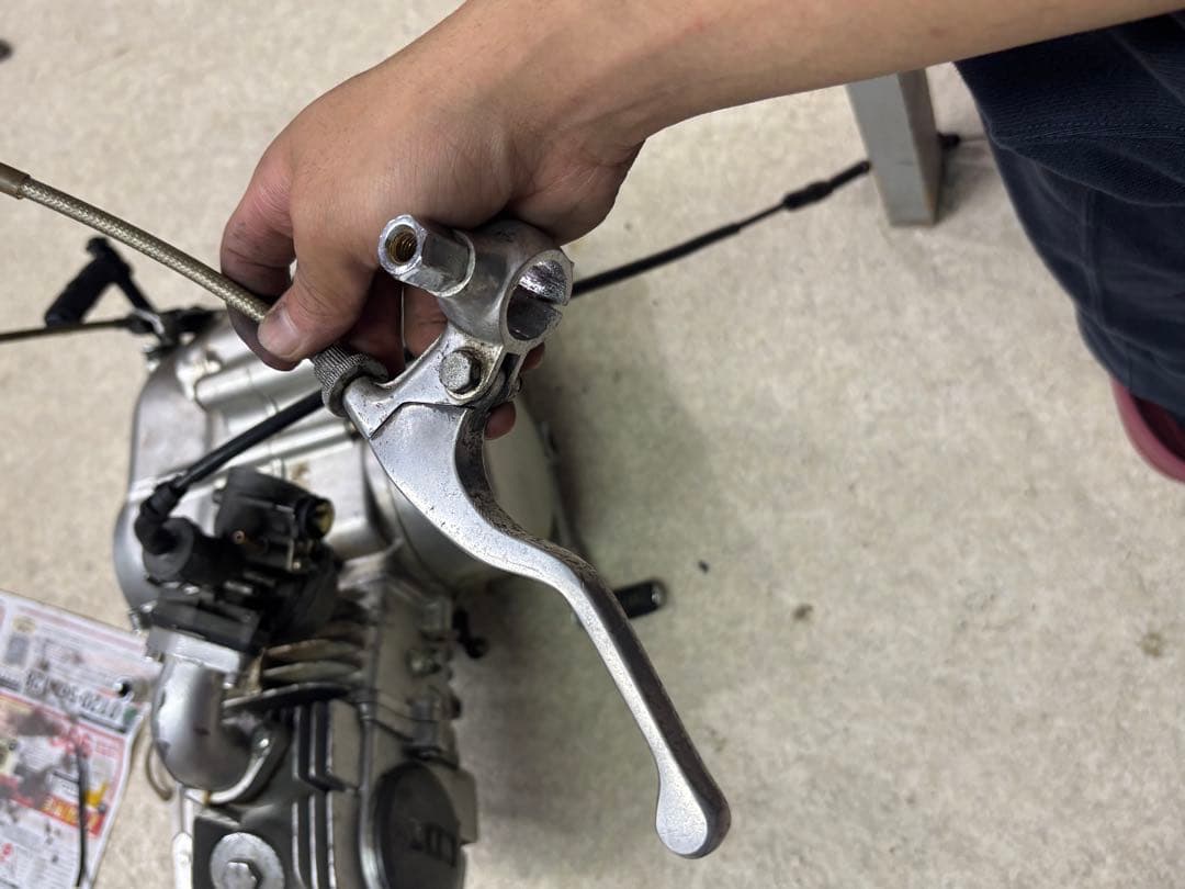 ロンシン125 キャブ、クラッチレバー、ワイヤー等　セット！　GPX125