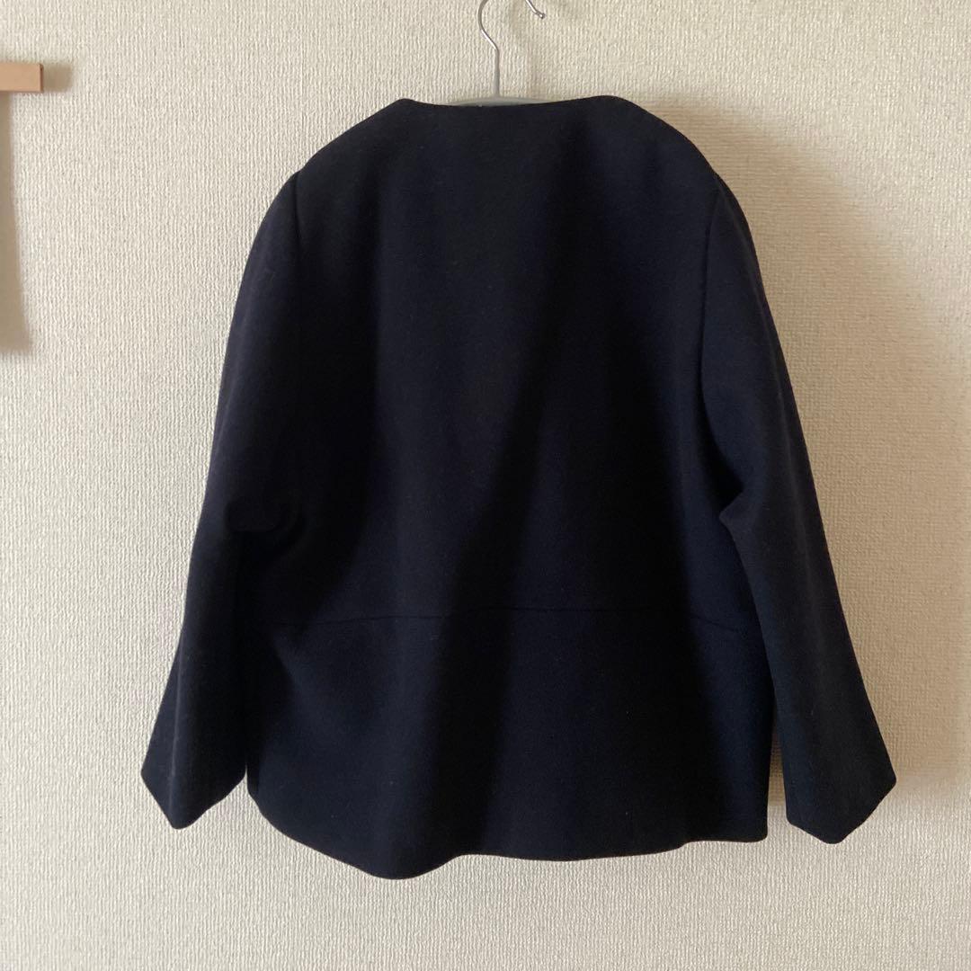 ★まり★ かぐれウールメルトンショートコート