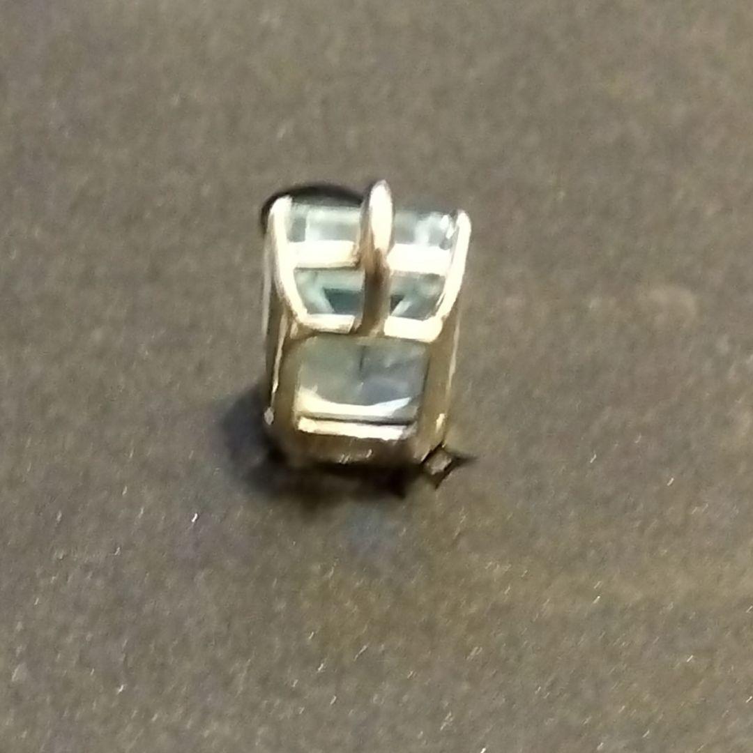 K18WG✦アクアマリン　ペンダントトップ✦4.66ct✦