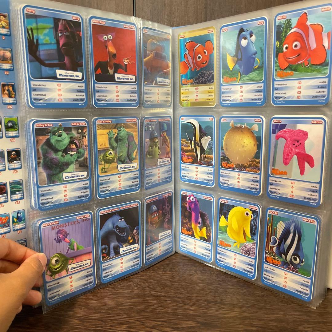 ディズニー　ピクサー　トレーディングカード　キャラクター　カード