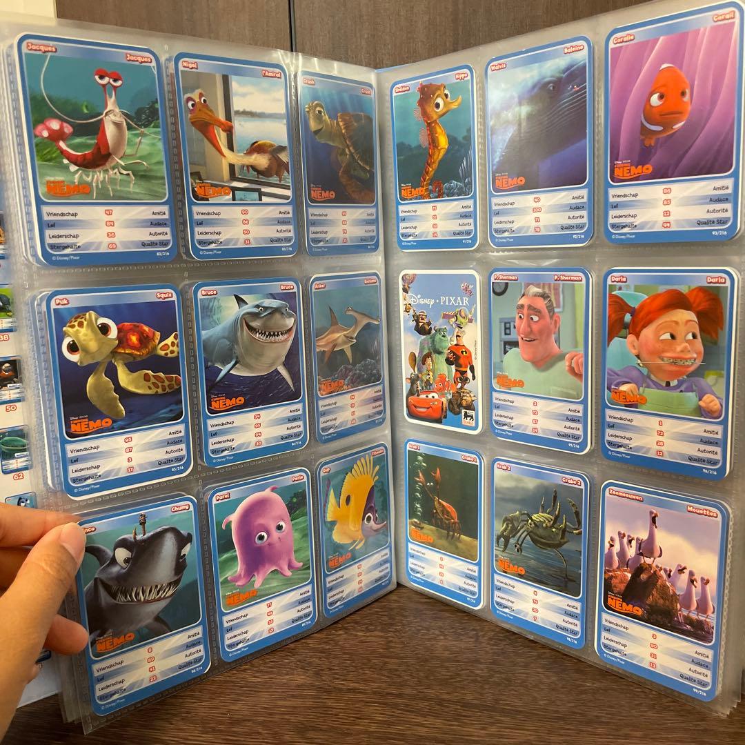 ディズニー　ピクサー　トレーディングカード　キャラクター　カード