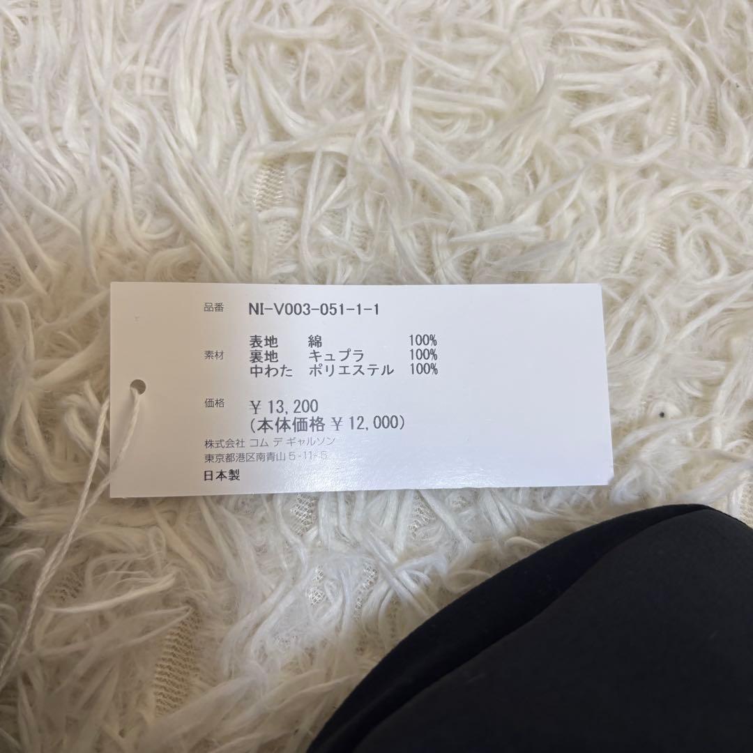 新品未使用タグ付　コムデギャルソンガール　ビッグリボン　ブローチ　ブラック