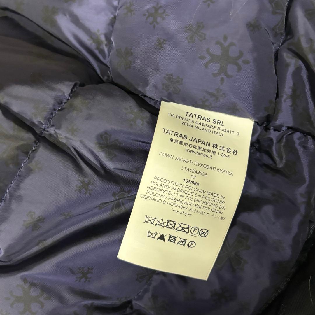 極美品　TATRAS 高級Rライン　ANGOLA 3サイズ　ファーモッズコート