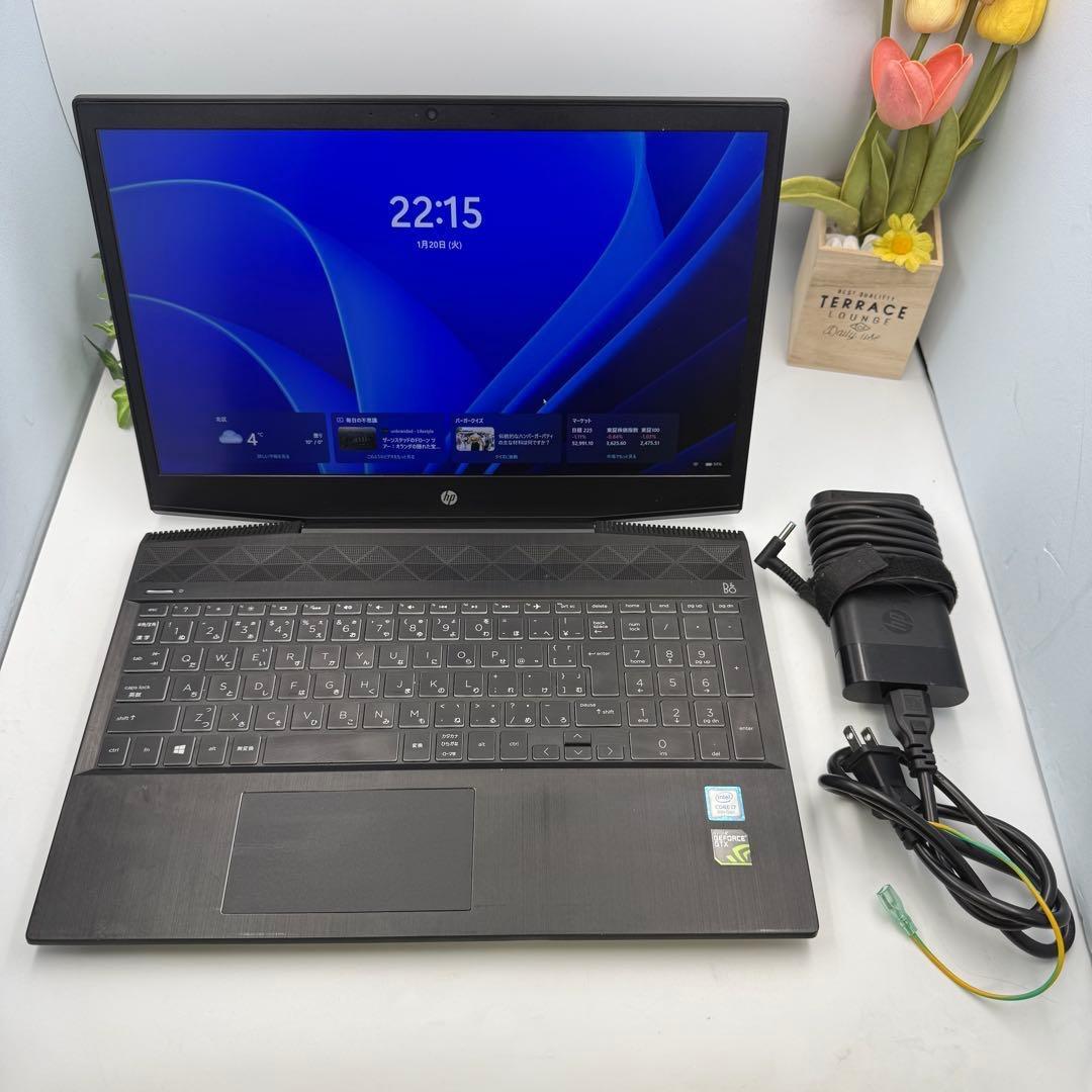Windowsノート本体 HP Pavilion Gaming Laptop 15 Ci7-8750H