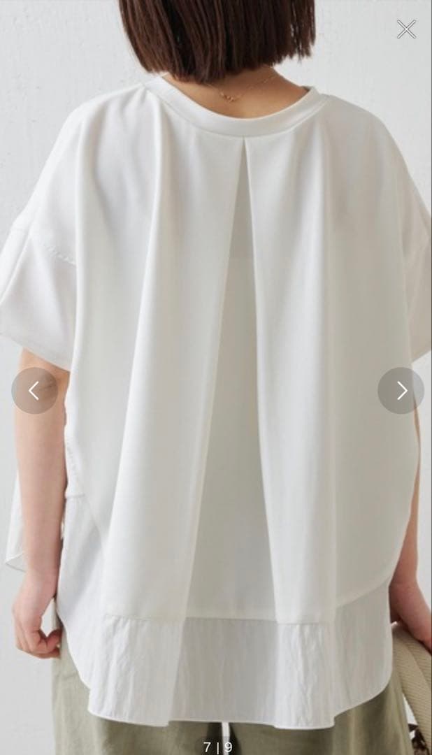 BEARDLEY ビアズリー ラウンドヘムT ホワイト