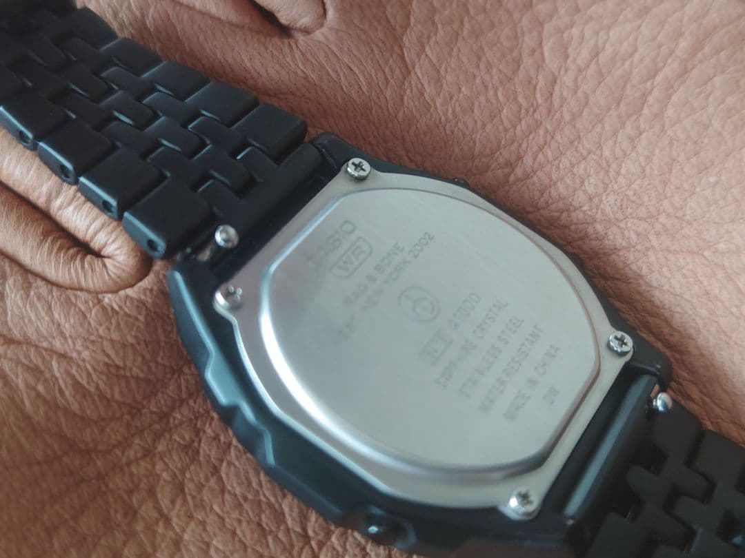 レア CASIO RAG & BONE A1000 ブラック17cmくらい