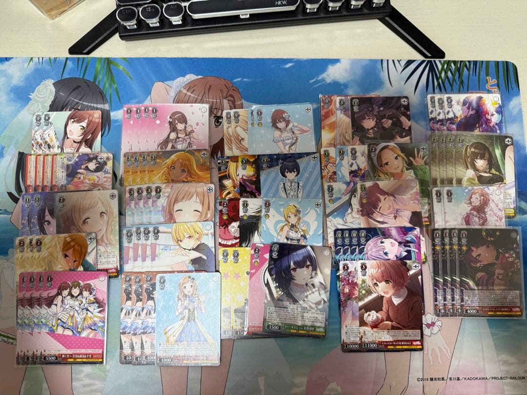 【最終値下げ】ヴァイスシュヴァルツ　シャニマス　8電源　デッキ　パーツセット