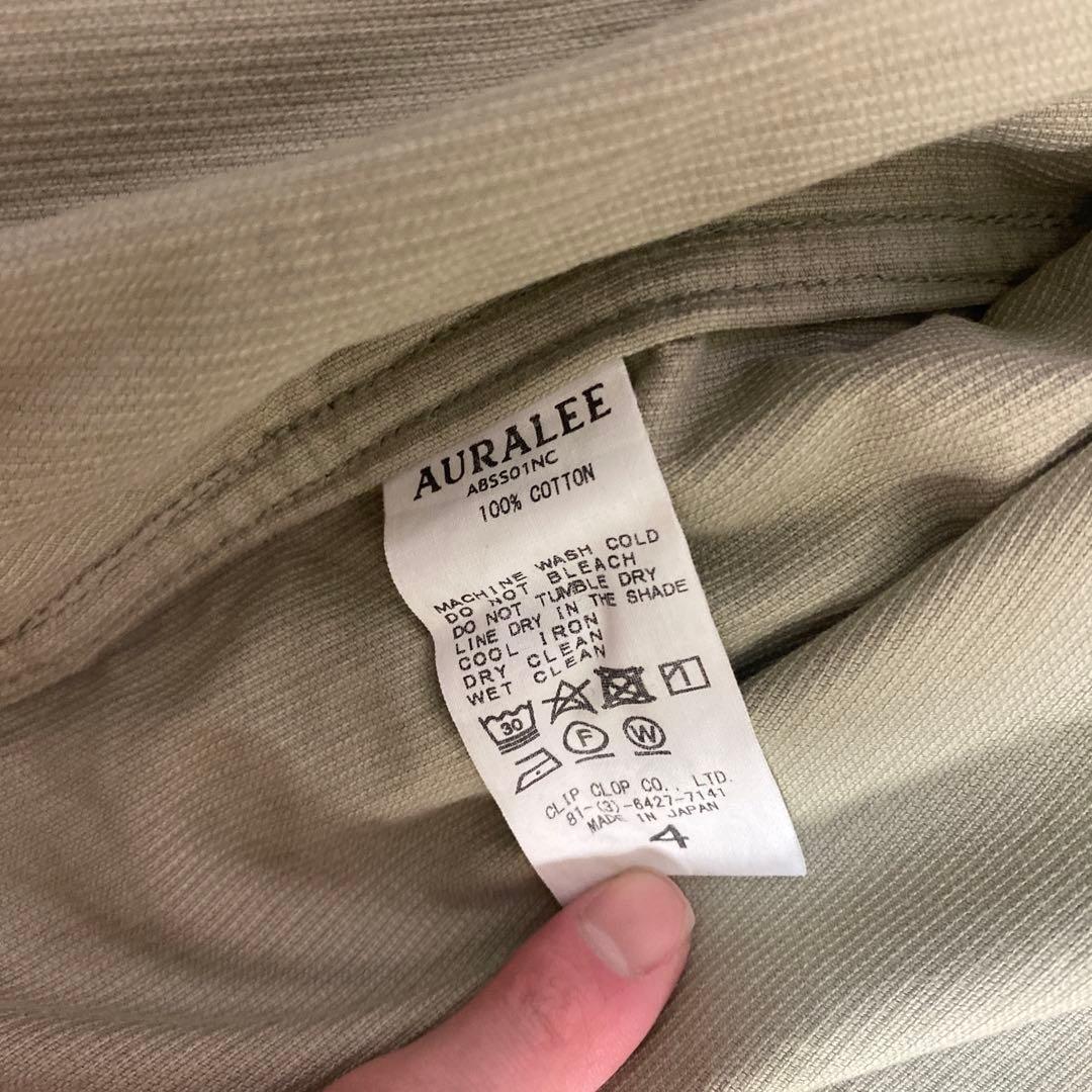 AURALEE コーデュロイジャケット 4