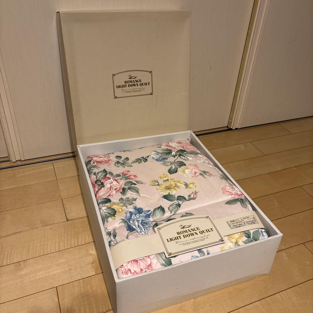 未使用品　羽毛肌ふとん　150×200