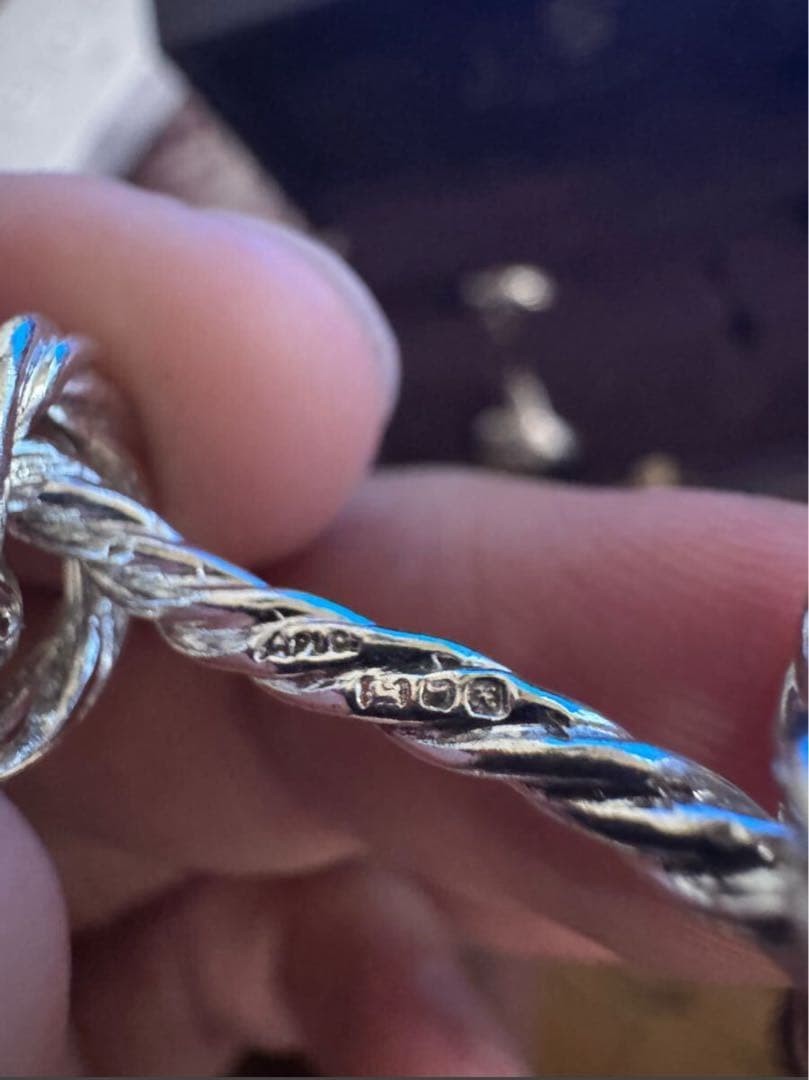 asprey アスプレイ カフリンクス シルバー925