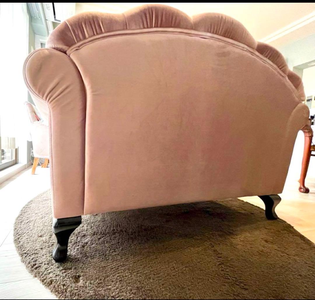 10/20まで！【送料込】 シェルファ 2人掛け ソファ サロン 店舗什器