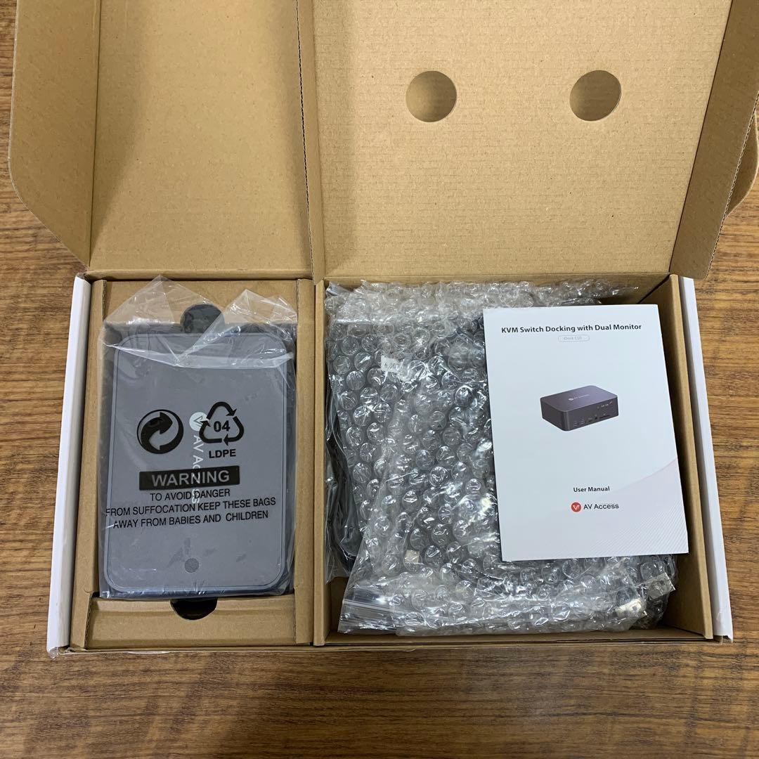 AV Access KVM スイッチ iDock C10 万能な12-in-1