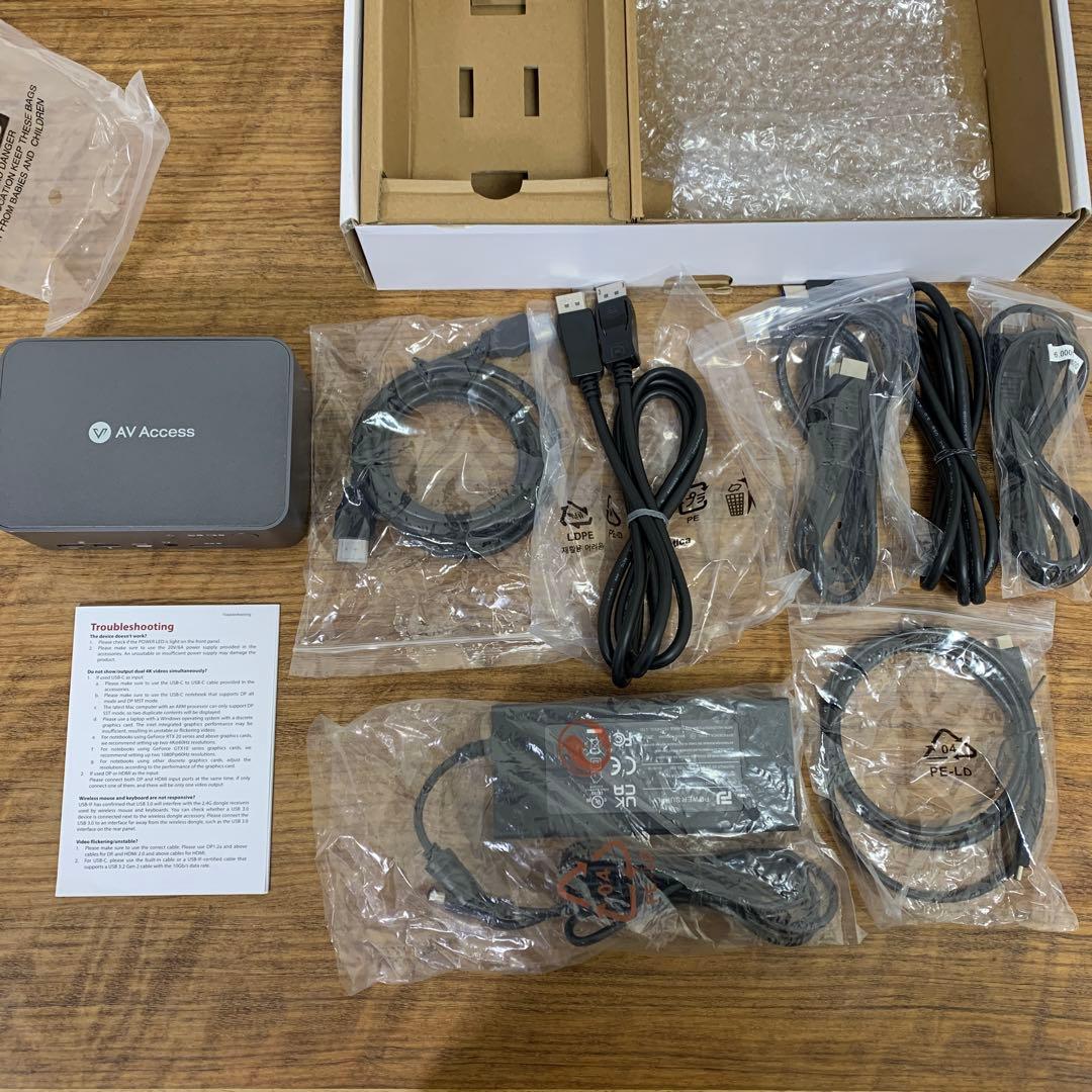 AV Access KVM スイッチ iDock C10 万能な12-in-1