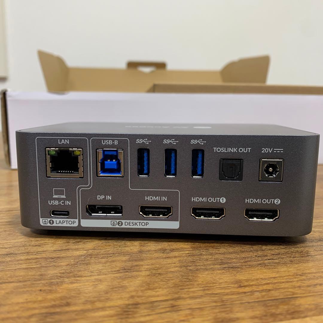 AV Access KVM スイッチ iDock C10 万能な12-in-1