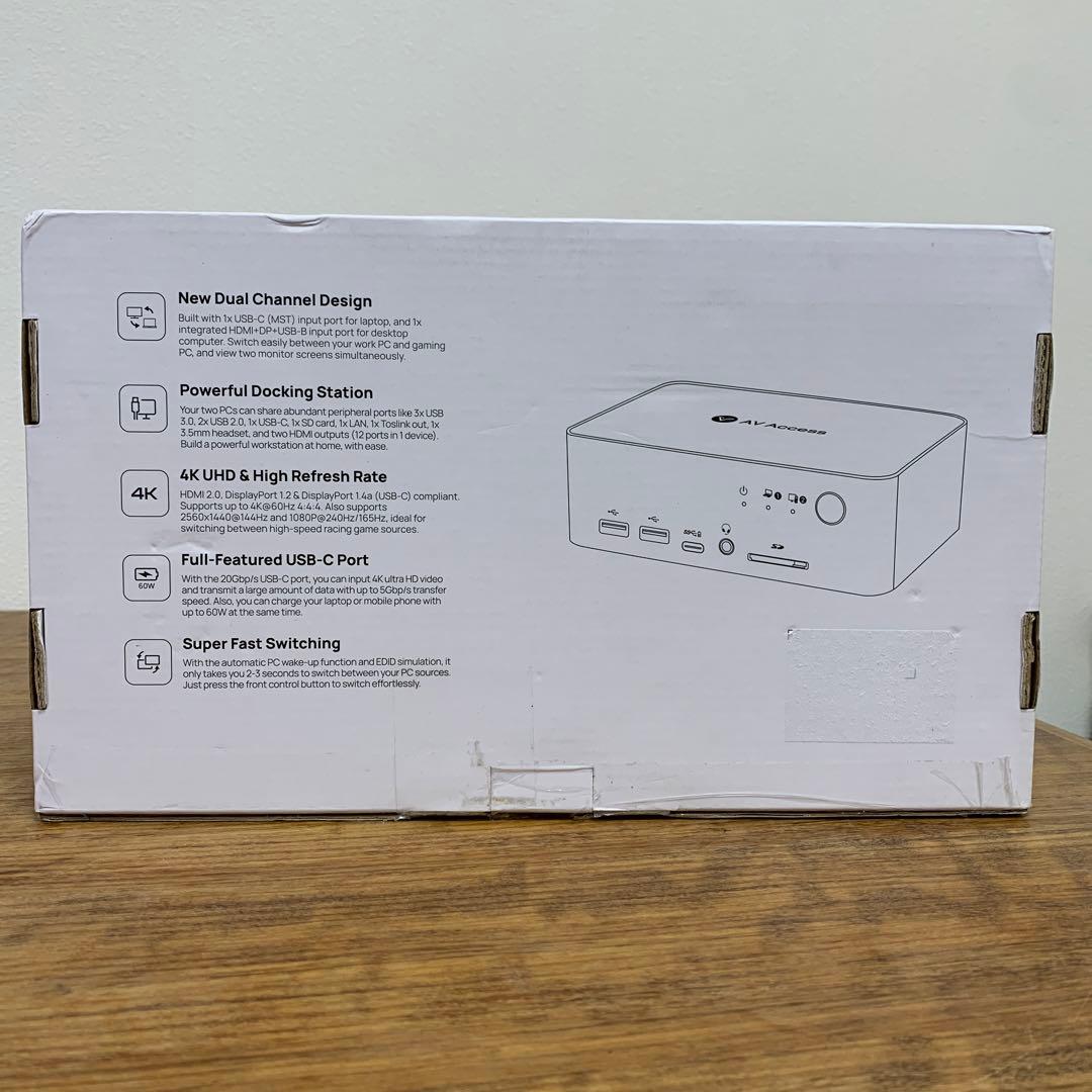 AV Access KVM スイッチ iDock C10 万能な12-in-1