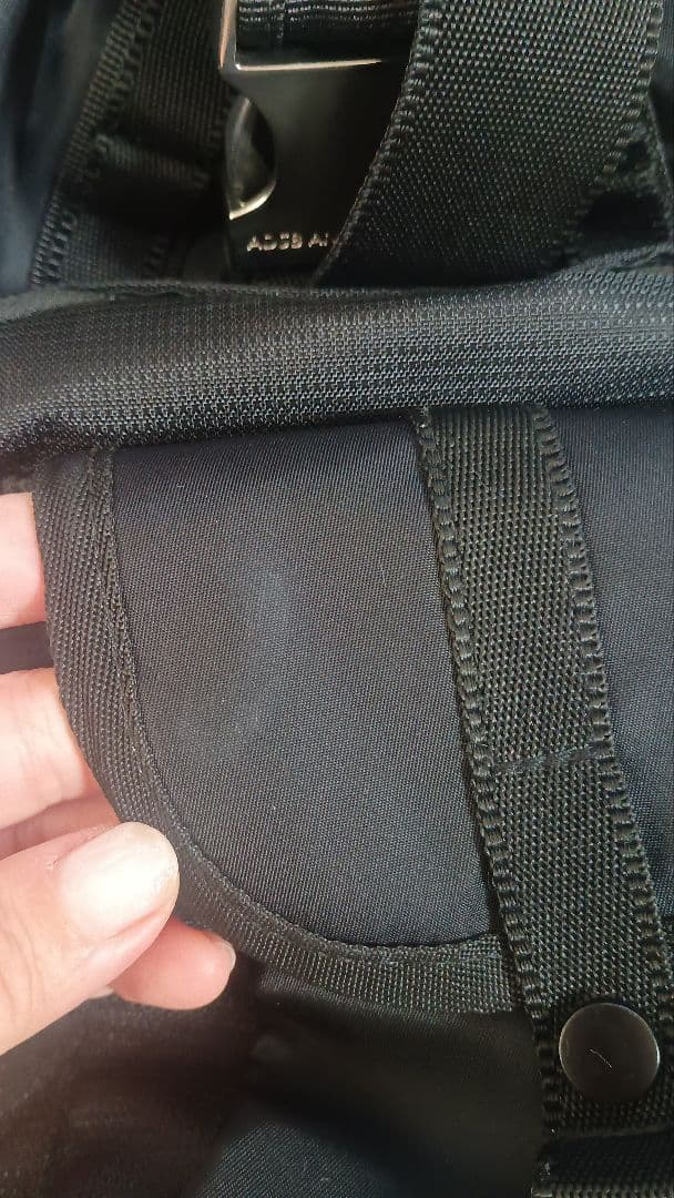 ADSS ANDERSSON BELL ブラックリュック バックパック