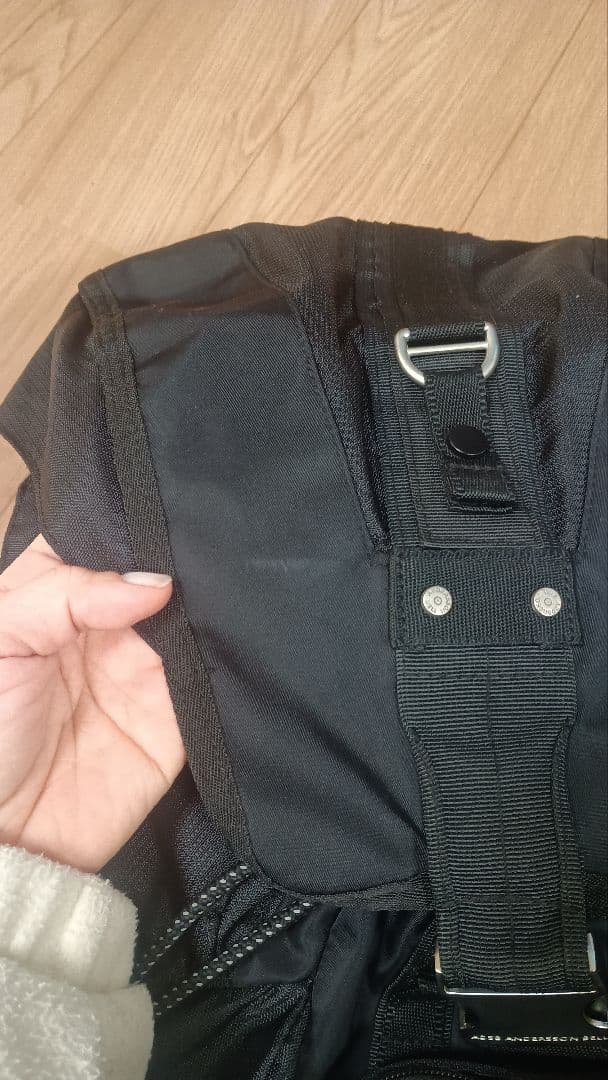 ADSS ANDERSSON BELL ブラックリュック バックパック