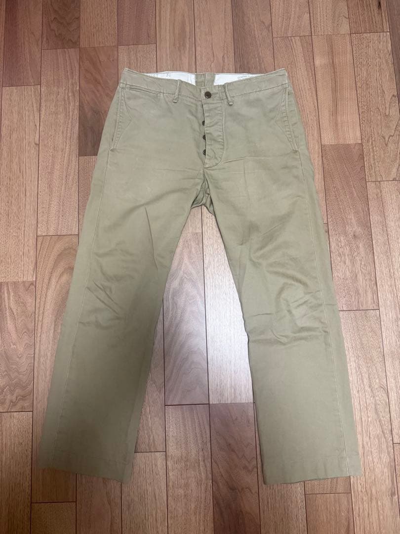 RRL ダブルアールエル　ベージュ チノパン　31/30ラルフローレン