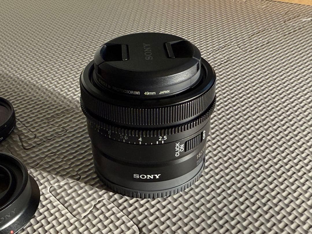 SONY SEL40F25G 40mm F2.5G 保護フィルタ