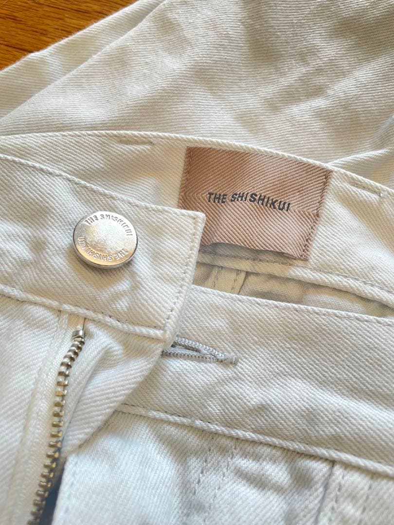 THE SHISHIKUI ペインターパンツ オフホワイト サイズ36