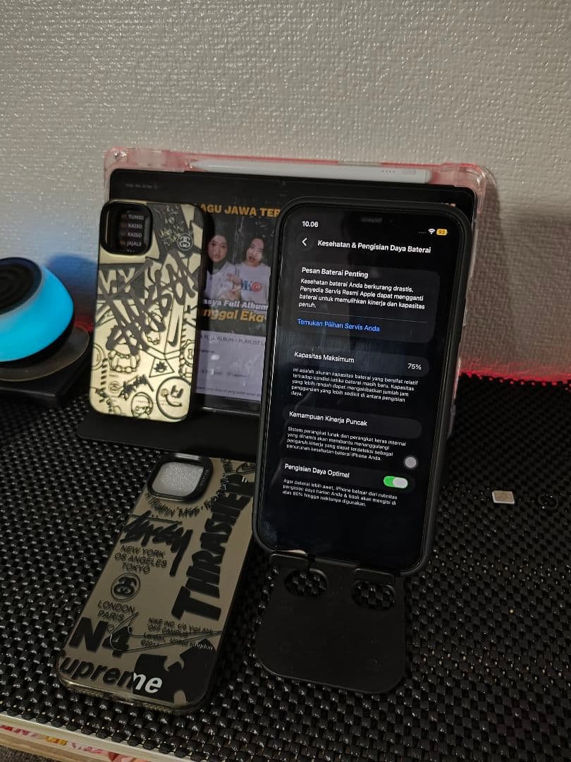 iPhone 11用グラフィティケース