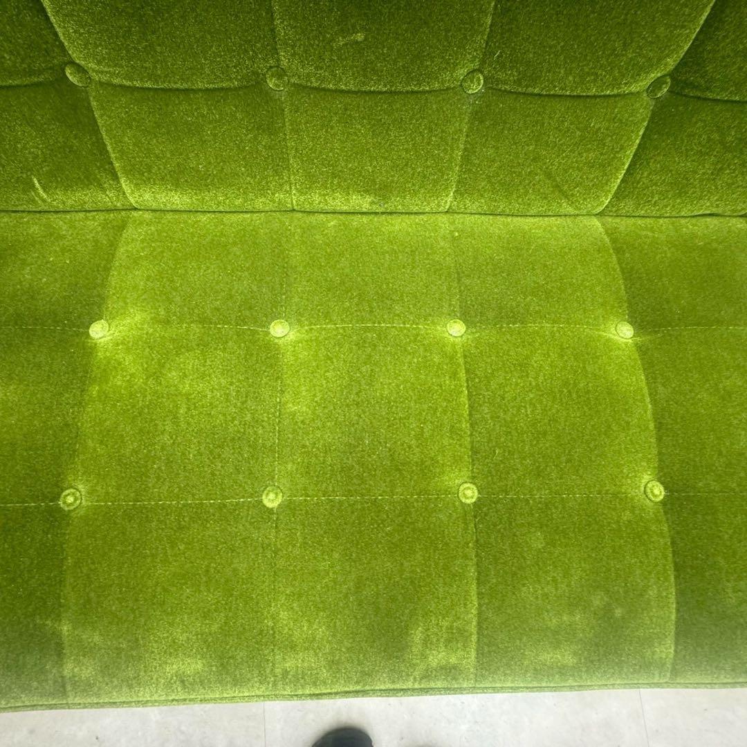 カリモク家具 Kチェア 1シーター グリーン W36173QWK wm01 美品