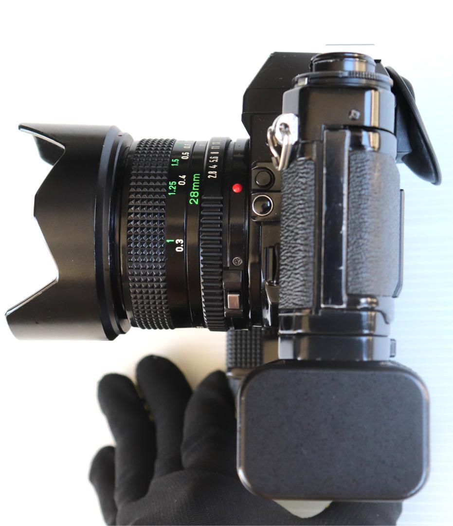 Canon　A-1本体　レンズ3本　モータードライブ　セット