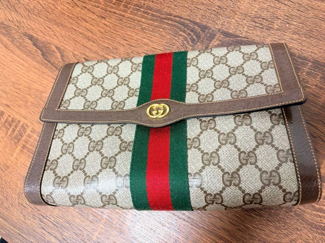 美品　OLD GUCCI クラッチバッグ セカンドバッグ