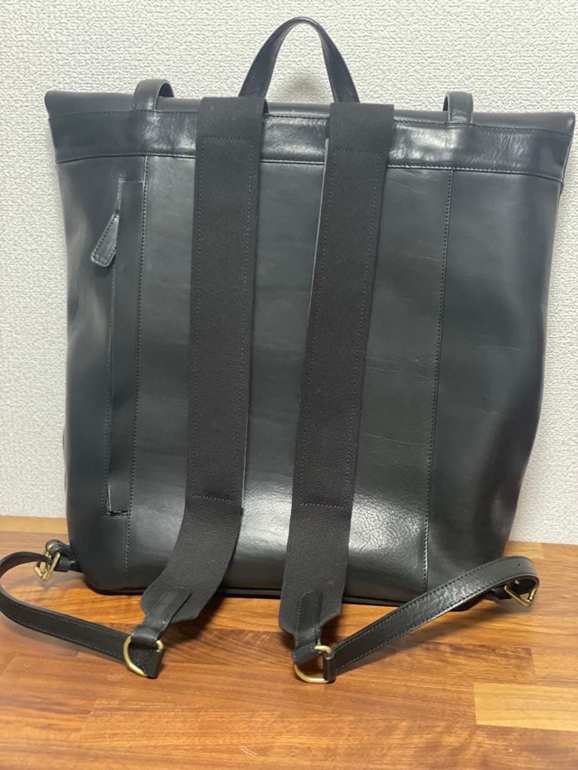 ※タキ※NOI JAPAN使用品レザーバックパック ツァイトレザー