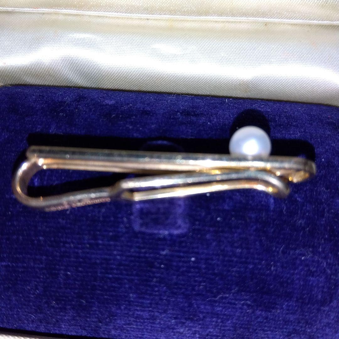ミキモト御木本　ネクタイピンヴィンテージ　ケース付きUsed 大幅お値下