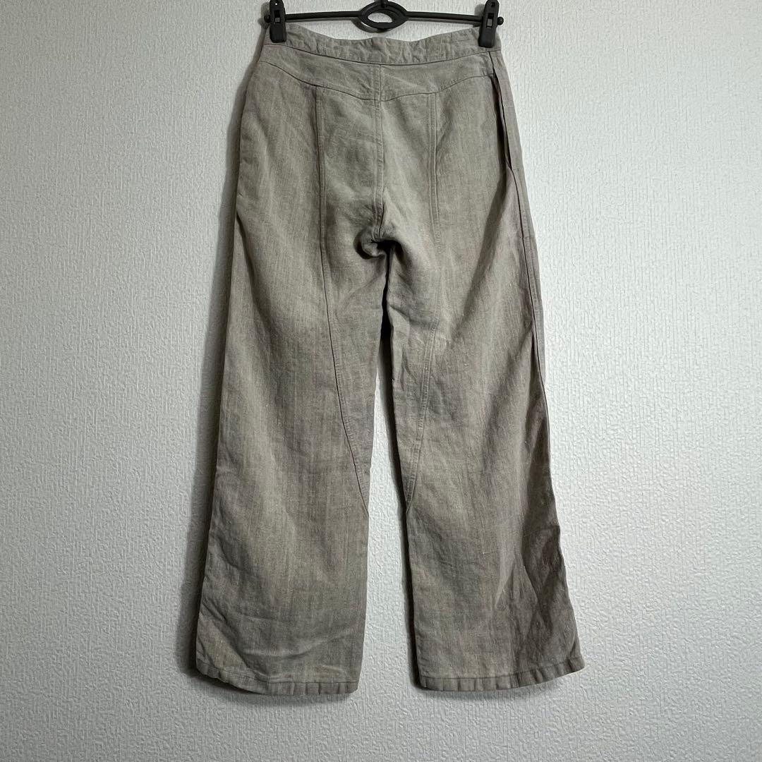 CASEY VIDALENC パンツ　リネン　麻　34