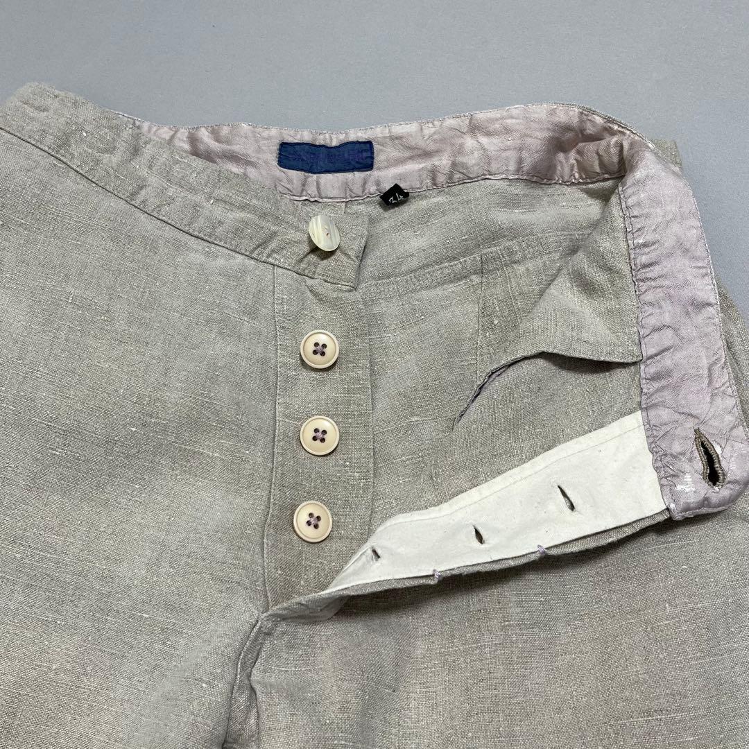 CASEY VIDALENC パンツ　リネン　麻　34