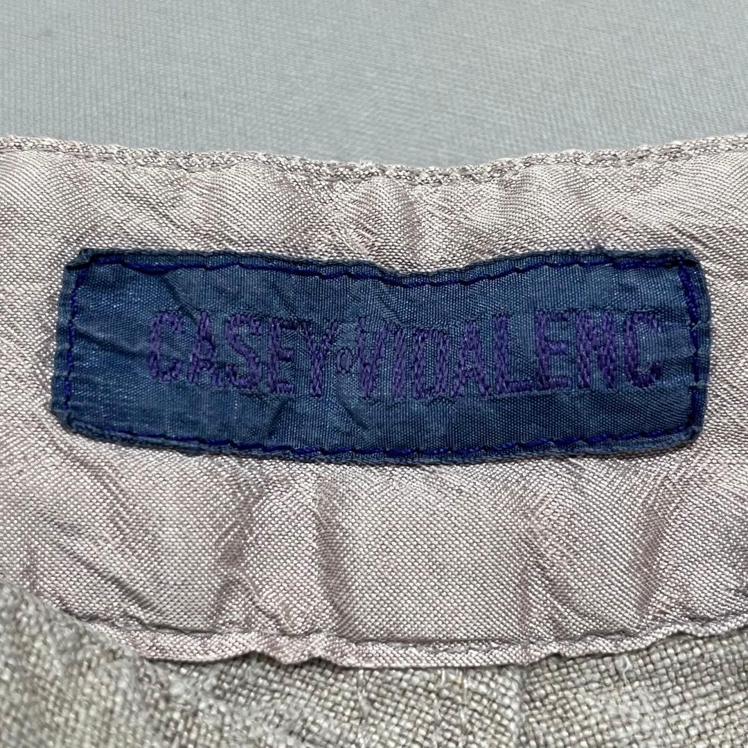 CASEY VIDALENC パンツ　リネン　麻　34