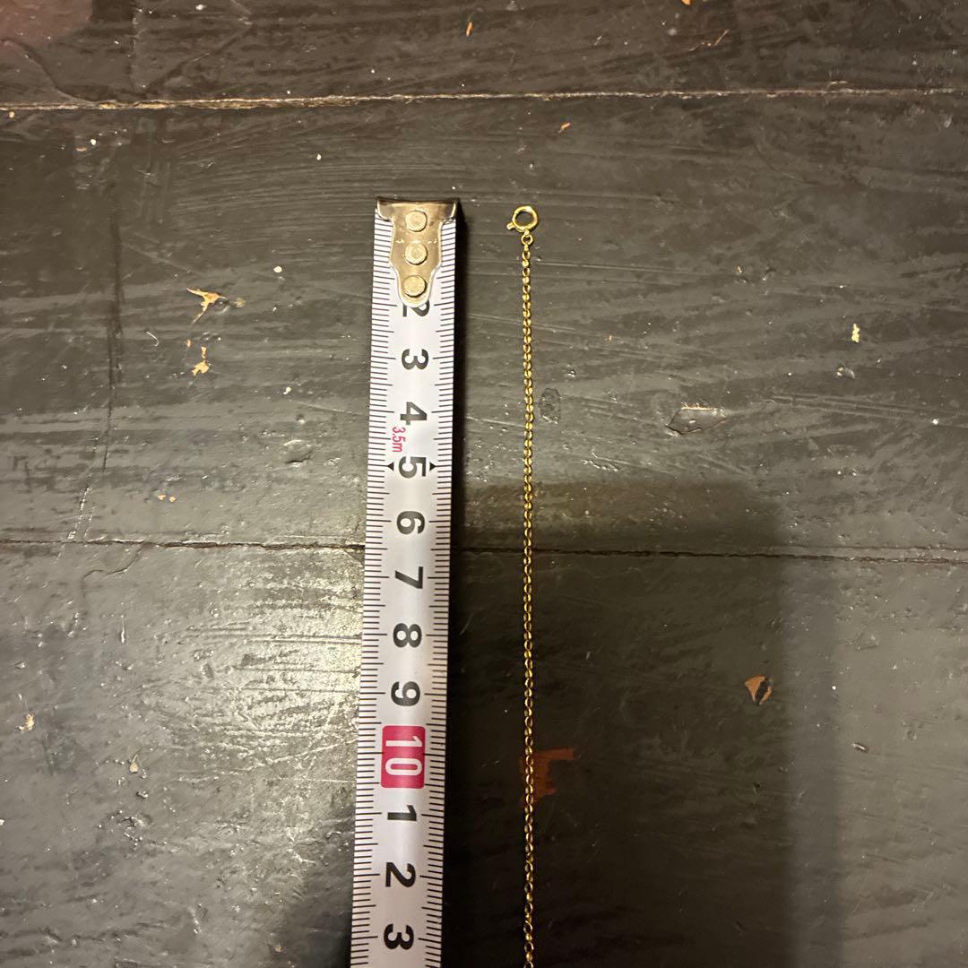 18金【刻印入・本物】K18ロールチェーンネックレス