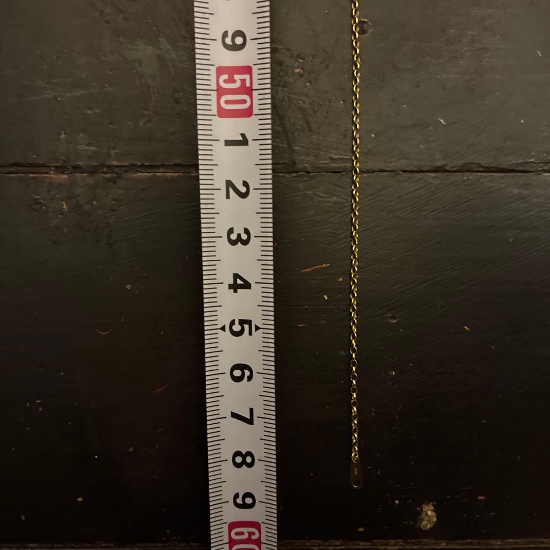 18金【刻印入・本物】K18ロールチェーンネックレス