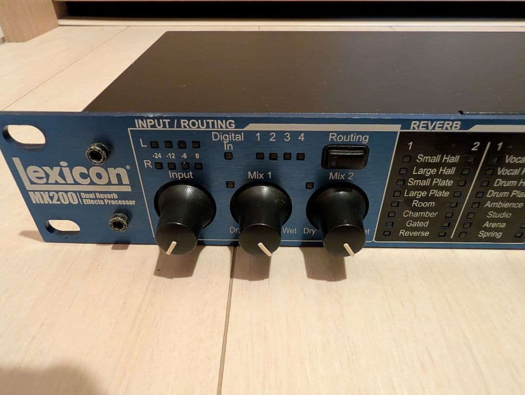 lexicon MX200 エフェクター 　デジタルリバーブ　レキシコン