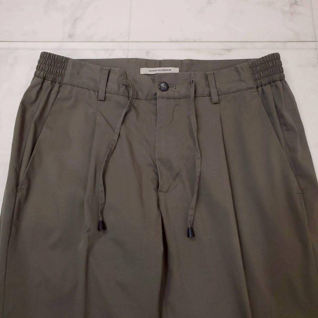 21SS・美品✨ジャブスアルヴィキオ マサッチョ パンツ スラックス カーキ