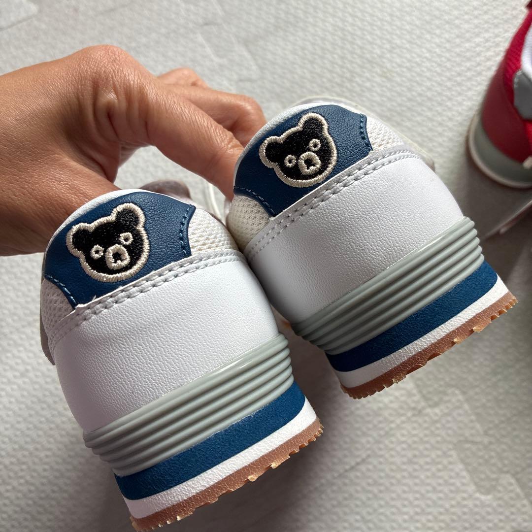 新品　miki house スニーカー 18CM 2足セット