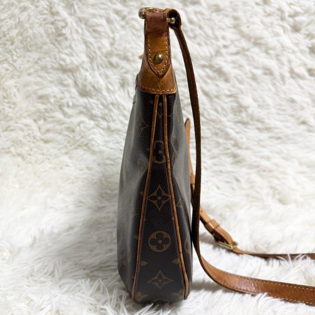 美品✨ルイヴィトン オデオン PM モノグラム ショルダーバッグ サコッシュ 茶