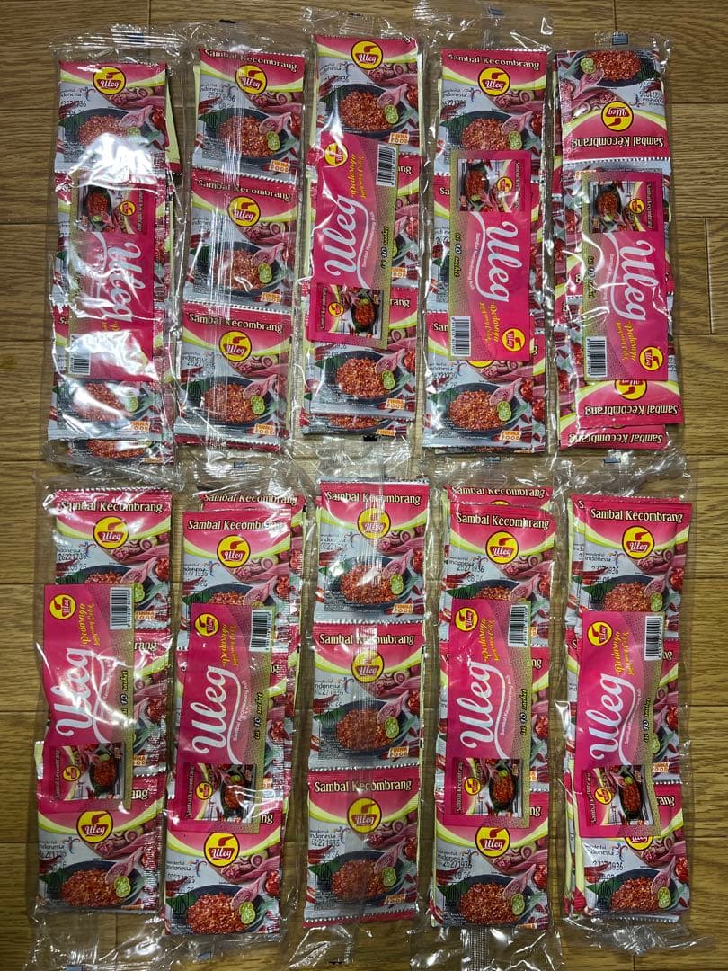 専用 インドネシア チリ ULEG サンバル 1400袋 (140セット) –1